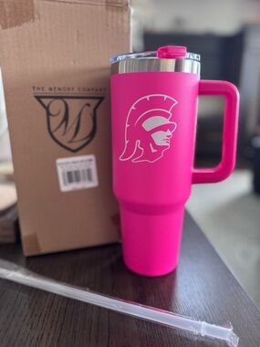NEW Southern California 44 oz Hot Pink Insulated Game Day Tumbler - Trojan - USC